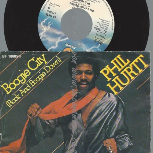 7"   Phil Hurtt  Boogie City