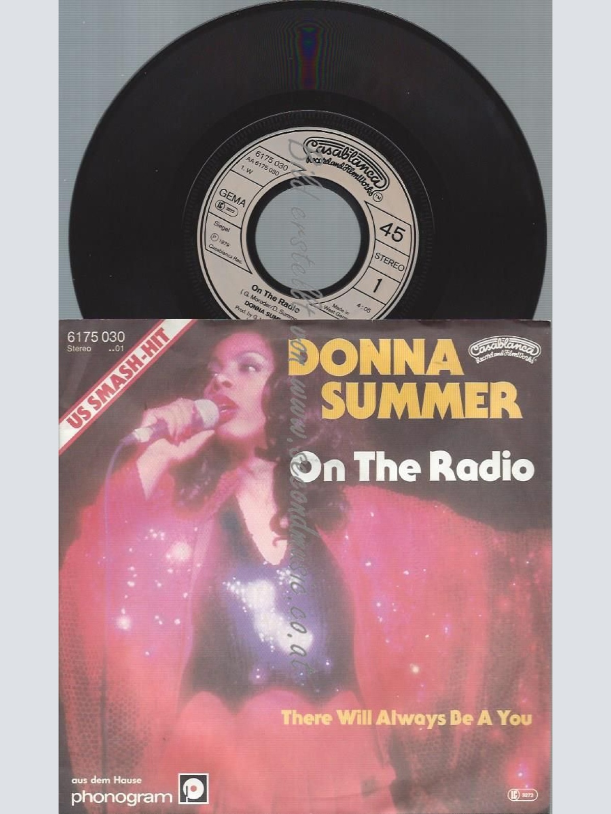 7"    Donna Summer  On The Radio
