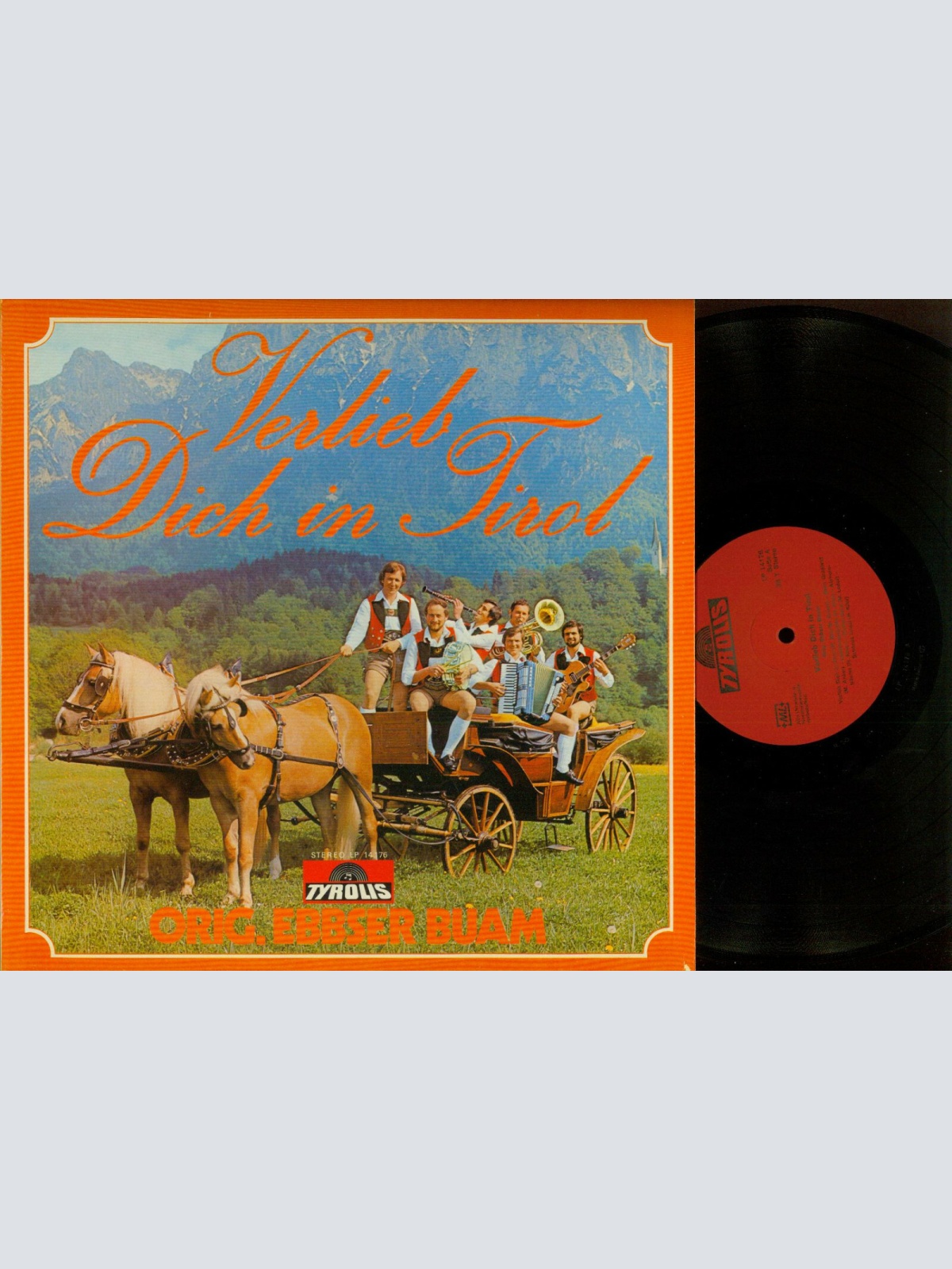 LP--Orig. Ebbser Buam – Verlieb Dich In Tirol   //NM