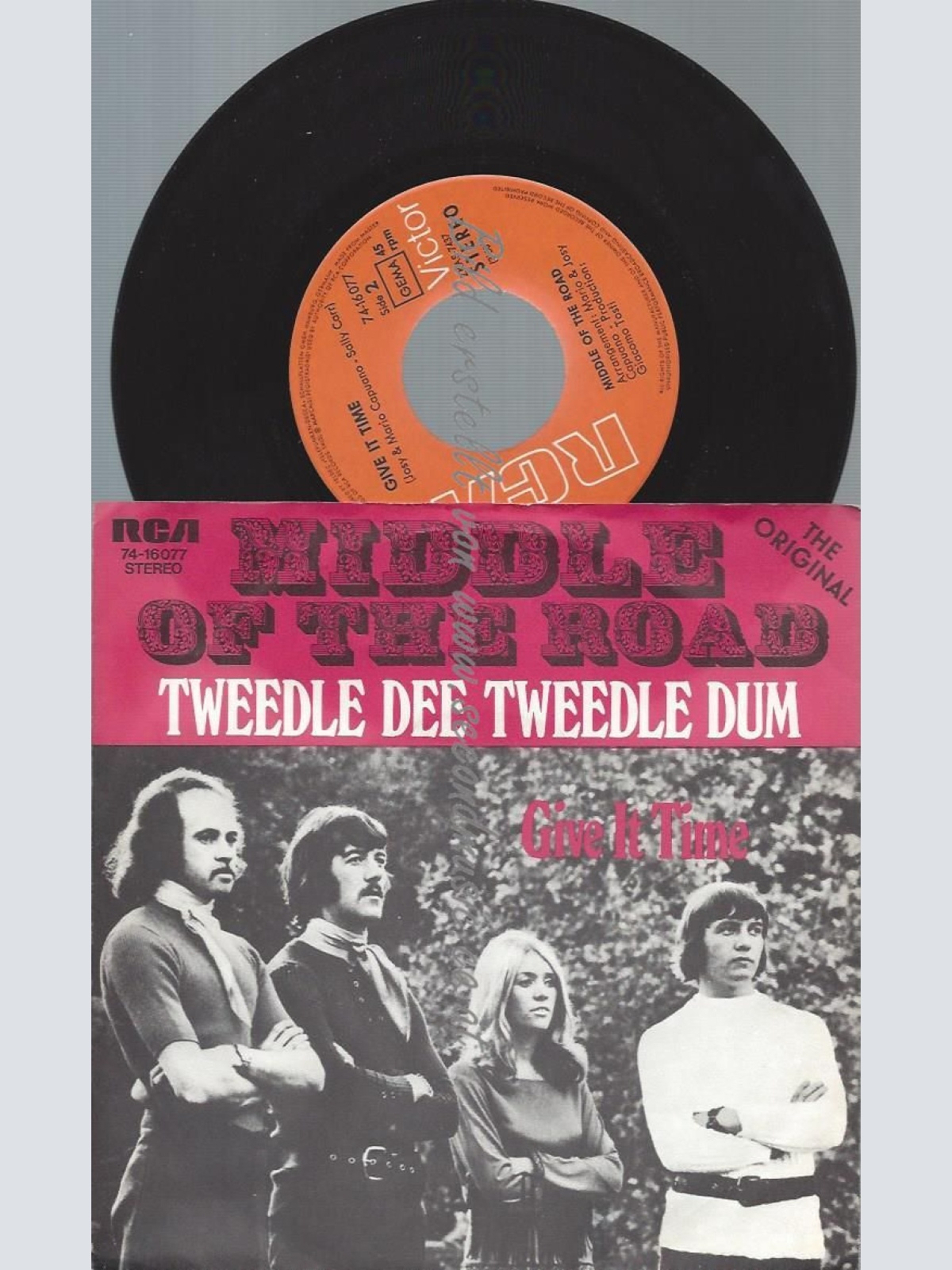 7"   Middle Of The Road  Tweedle Dee Tweedle Dum