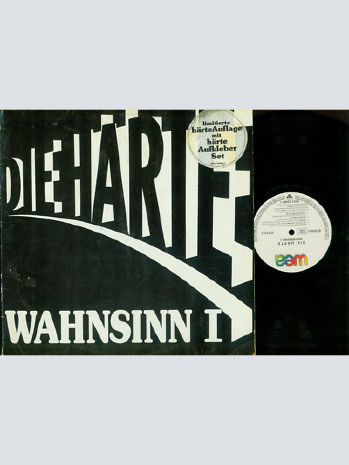 LP-  Die Härte  Wahnsinn I  / ohne Aufkleber // Limited