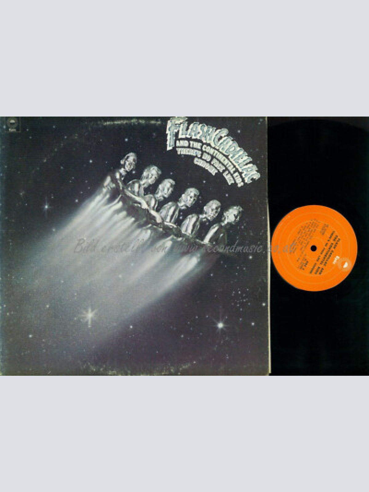 LP-  Flash Cadillac And The Continental Kids  There's No Face Like Chrome /US