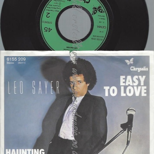 7"   Leo Sayer  Easy To Love  // GERMANY
