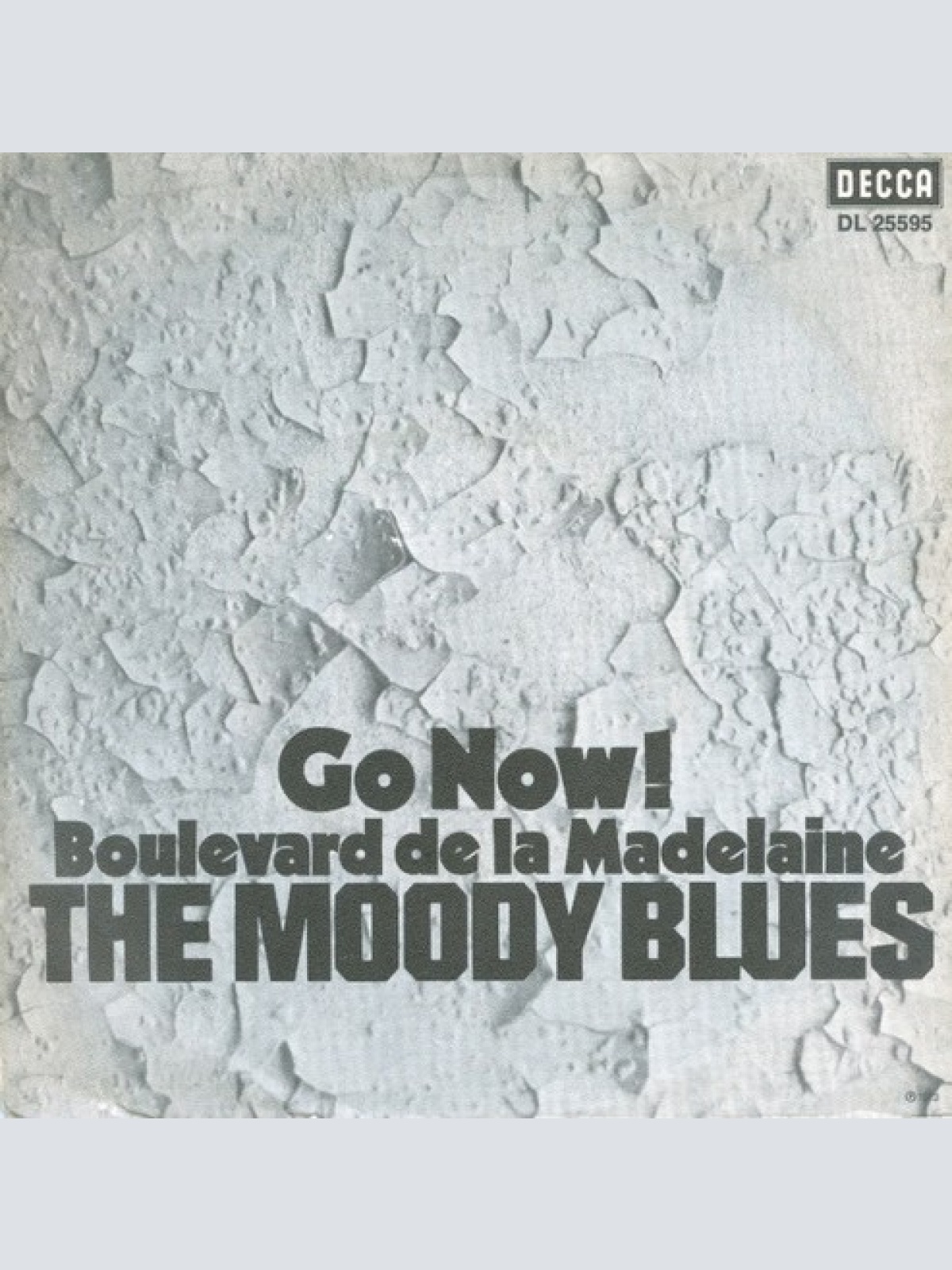 7", Single, Promo The Moody Blues - Go Now! / Boulevard De La Madelaine