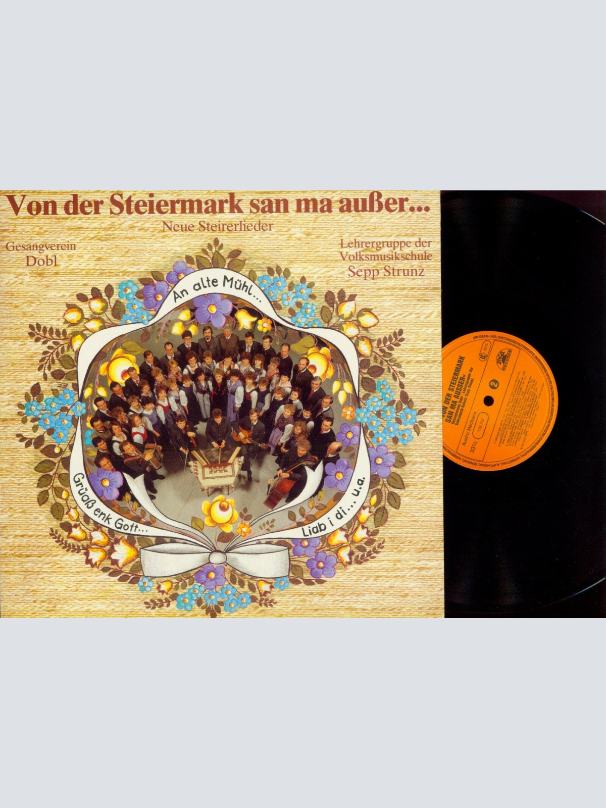 LP--Gesangsverein Dobl //  Von Der Steiermark San Ma Außer    //NM