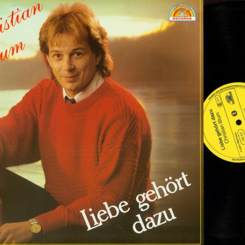LP--Christian Blum – Liebe Gehört Dazu //NM
