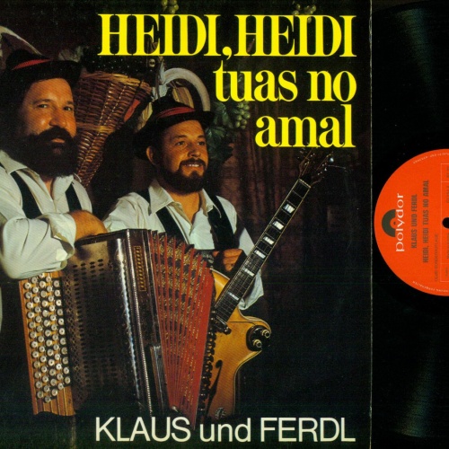 LP--Klaus U. Ferdl – Heidi, Heidi Tuas No Amal-- Club   //NM