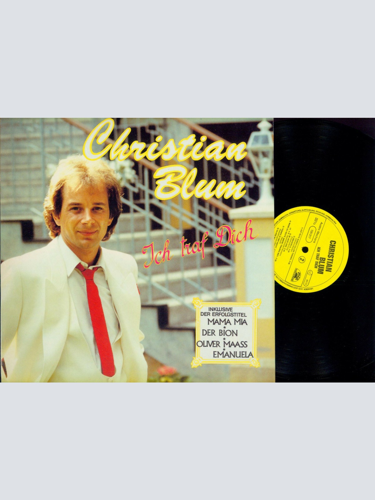 LP--Christian Blum – Ich Traf Dich   //NM