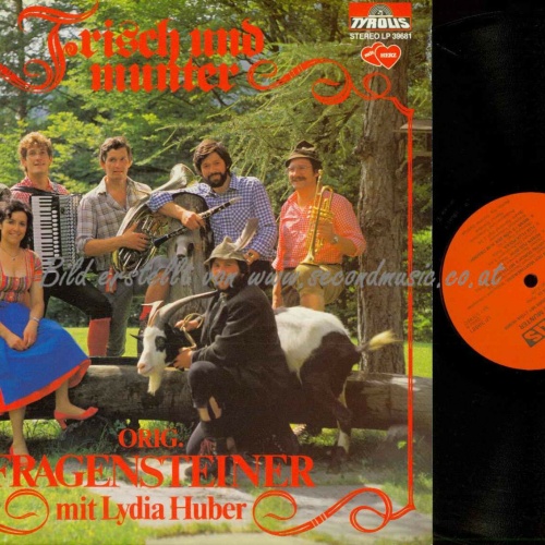 LP--Orig. Fragensteiner --  Frisch und Munter   // NM