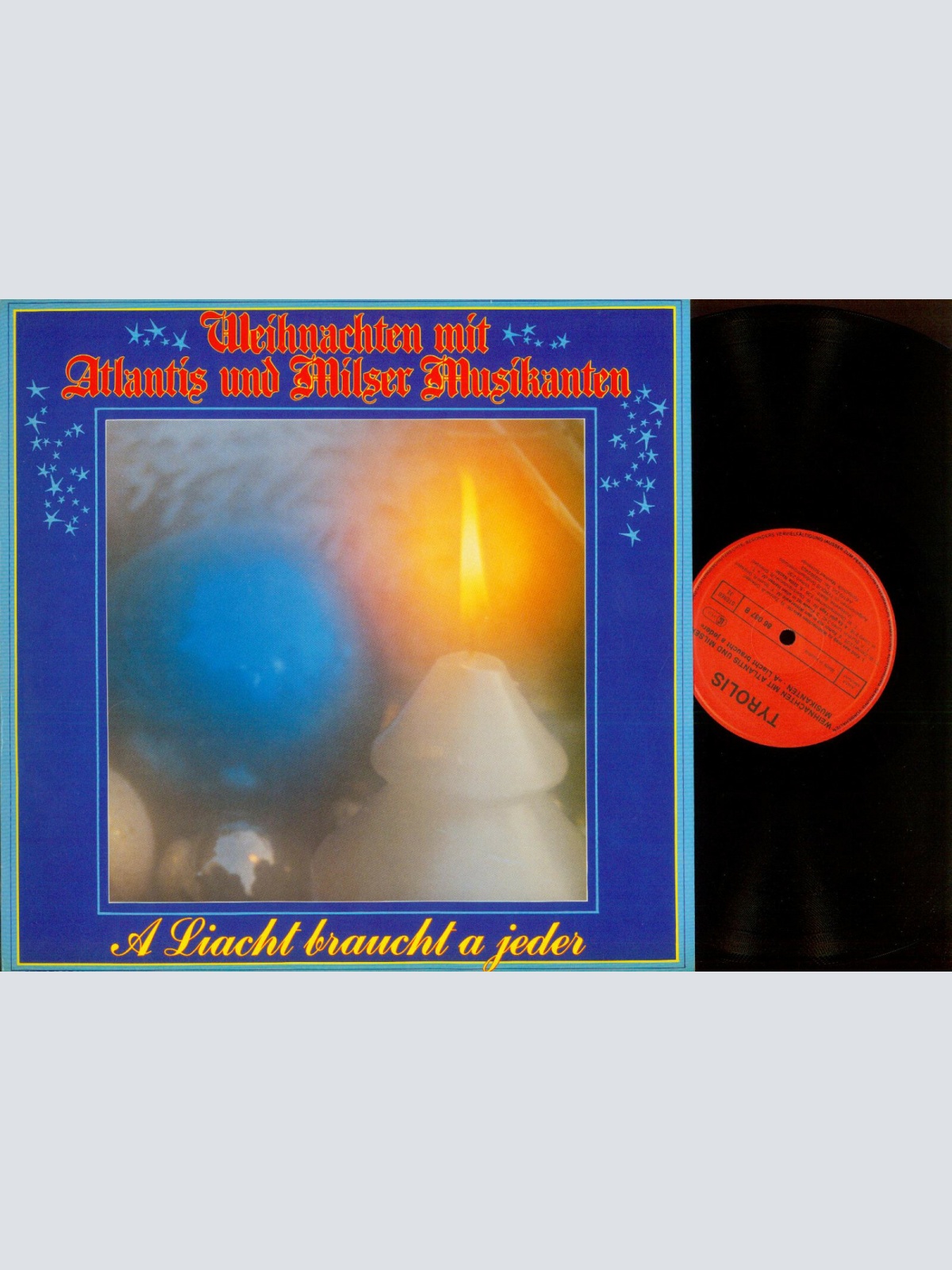 LP--Weihnachten mit Atlantis und Milser Musikanten   //NM