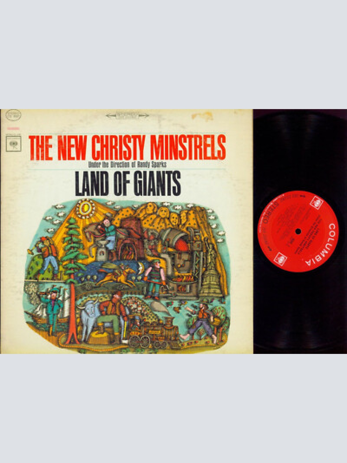 LP--The New Christy Minstrels – Land Of Giants // US LP