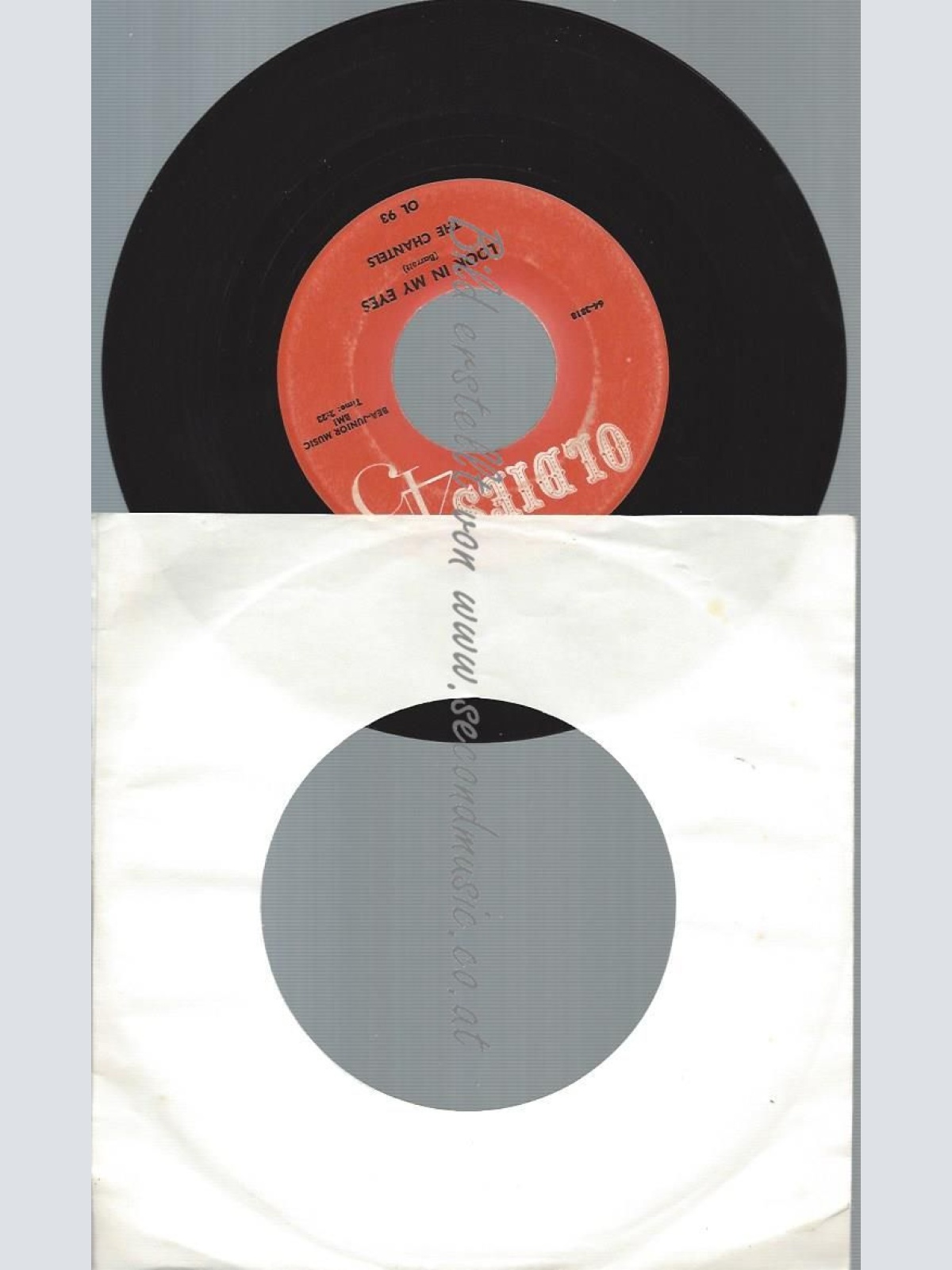 7"  Rhythm Aces, The Chantels  I Wonder Why / Look In My Eyes