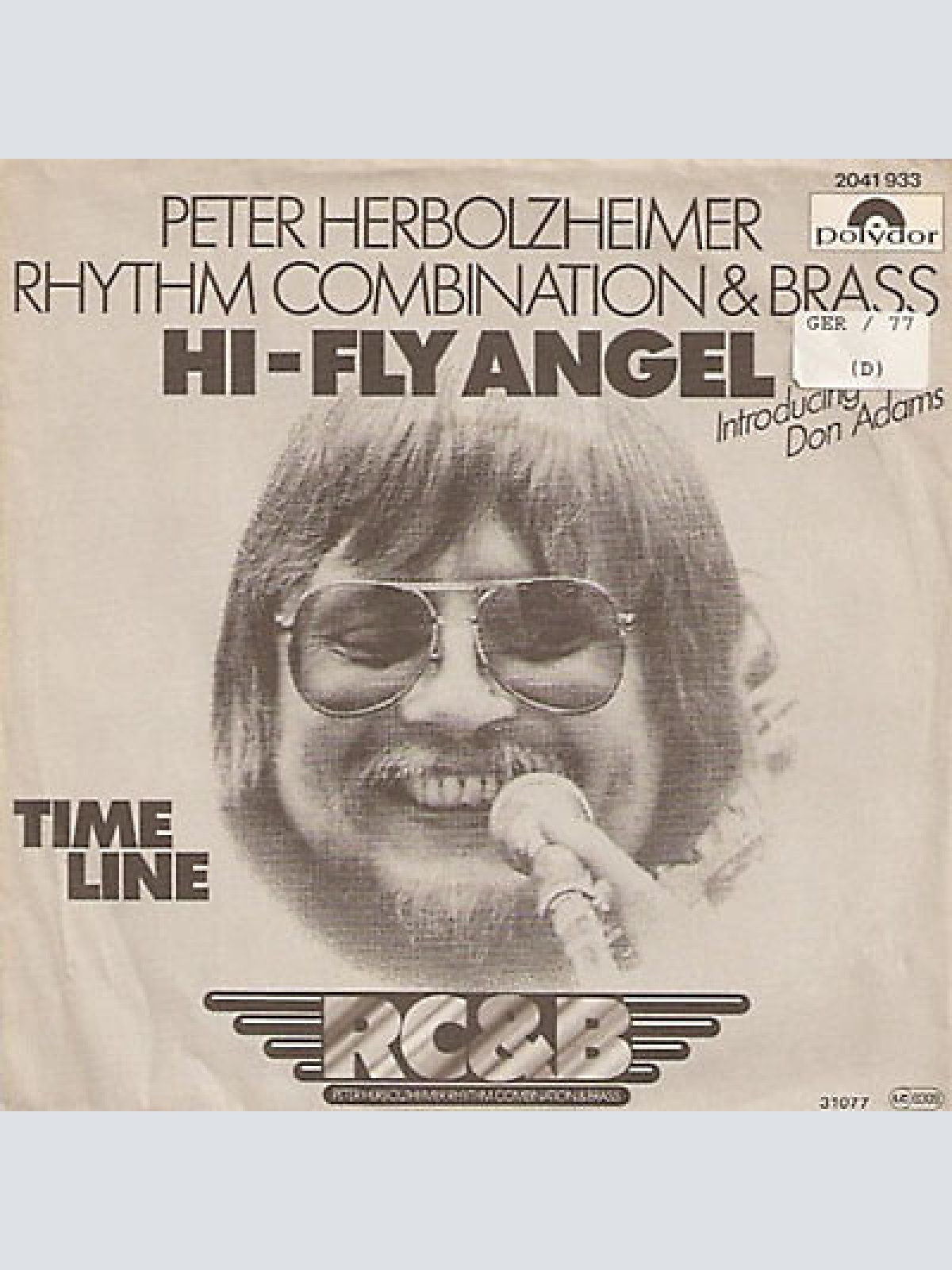 7", Single Peter Herbolzheimer Rhythm Combination & Brass - Hi-Fly Angel