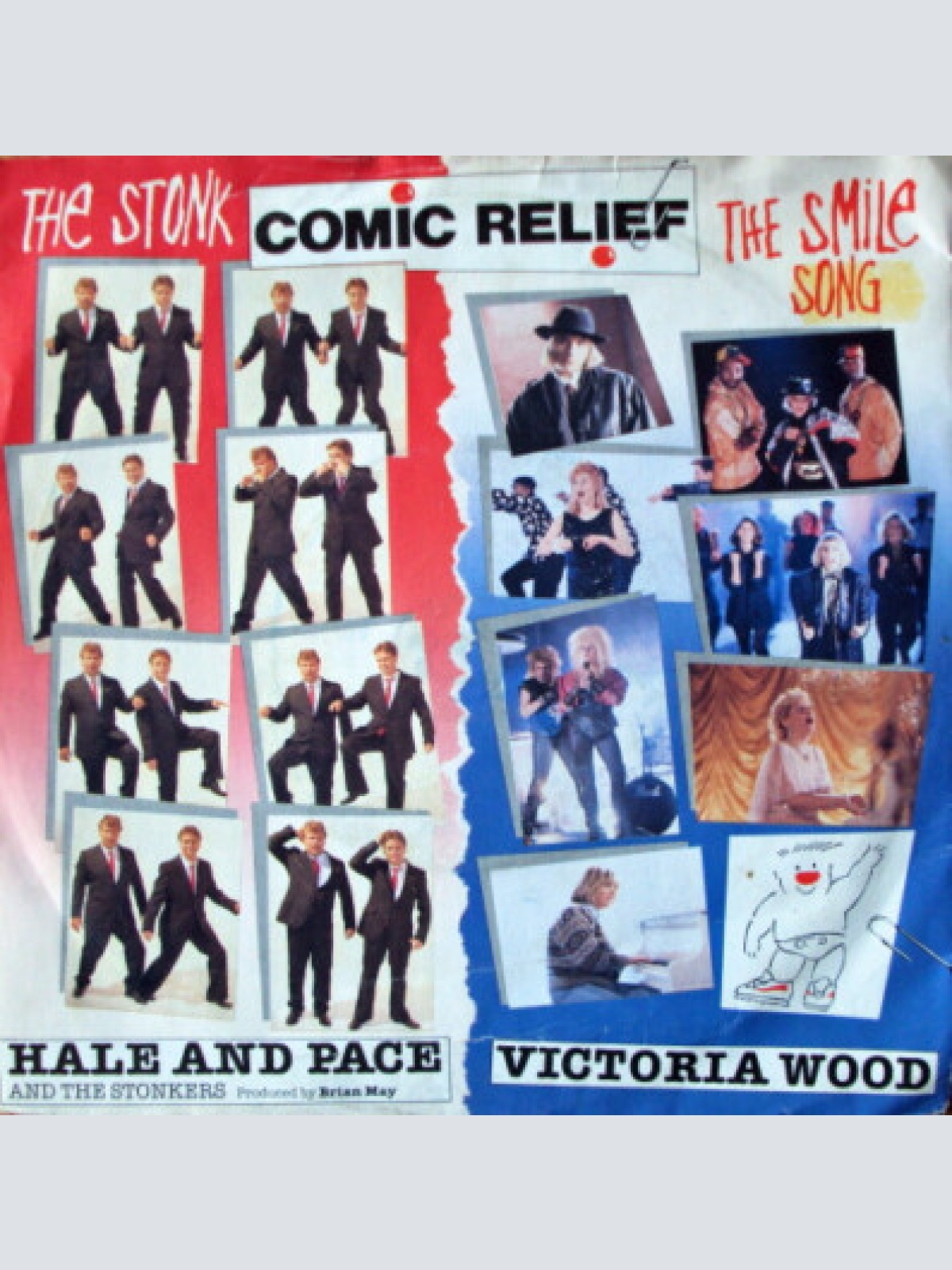 7", Single Hale And Pace And The Stonkers, Victoria Wood - The Stonk / The Sm...