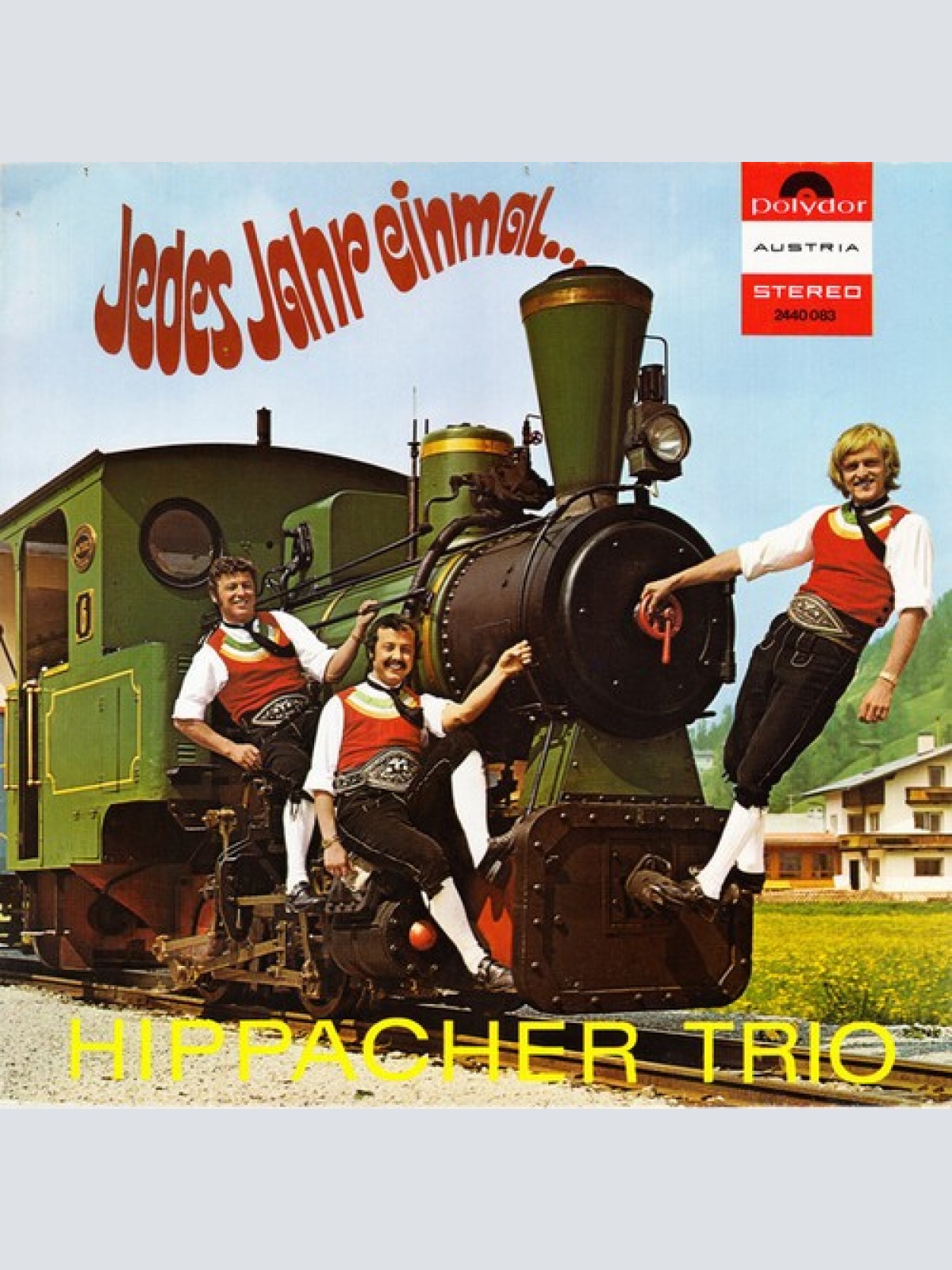 LP, Album Hippacher Trio - Jedes Jahr Einmal...