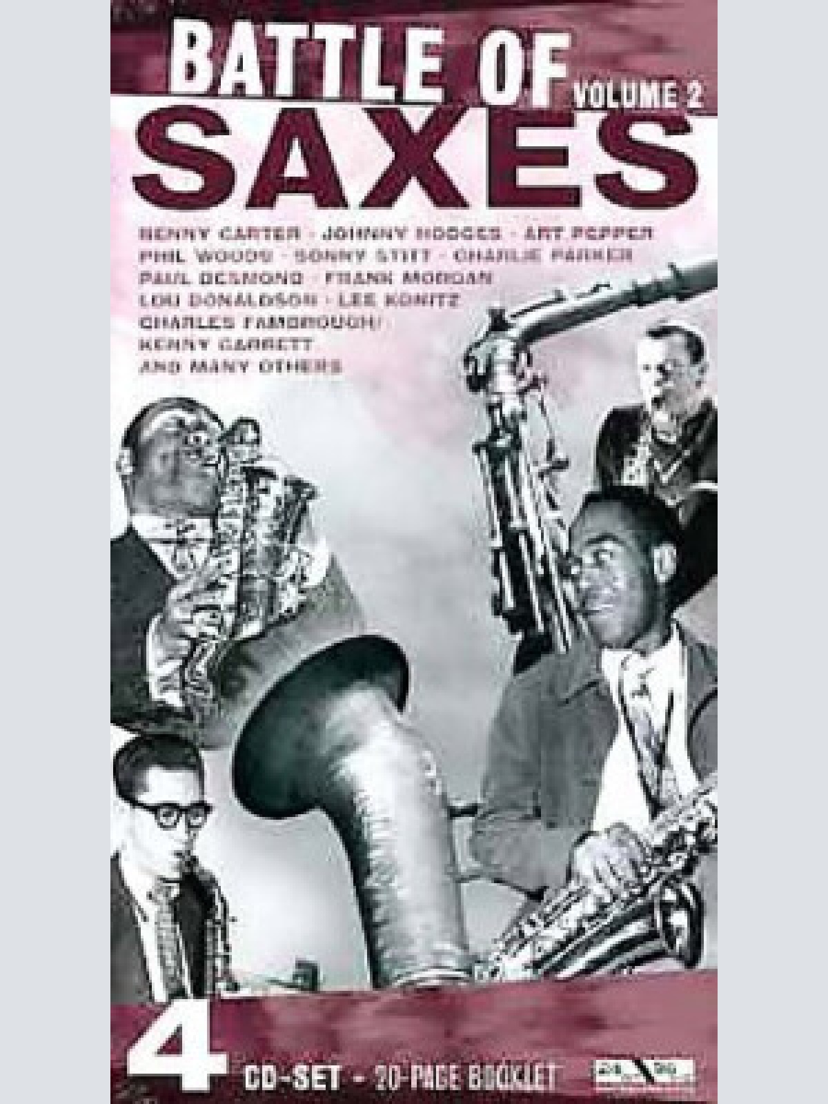 4xCD, Comp + Box Various - Battle Of Saxes Volume 2