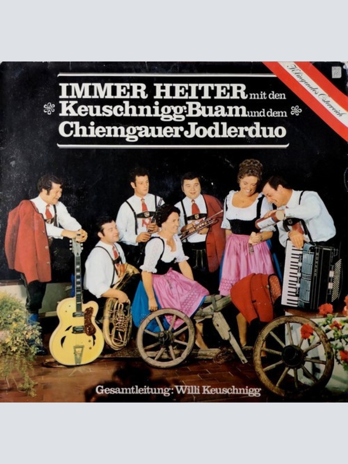 LP, Album Keuschnigg Buam, Chiemgauer Jodlerduo* - Immer Heiter Mit Dem Keusc...