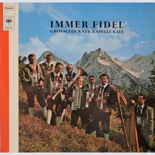 LP, Album Großglockner-Kapelle Kals - Immer Fidel