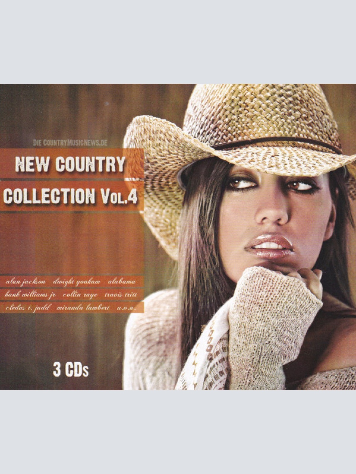 3xCD, Comp Various - New Country Collection Vol.4