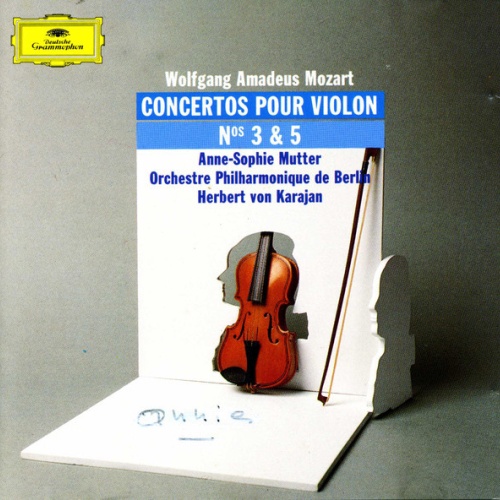 CD, RE Wolfgang Amadeus Mozart - Anne-Sophie Mutter, Berliner Philharmoniker,...