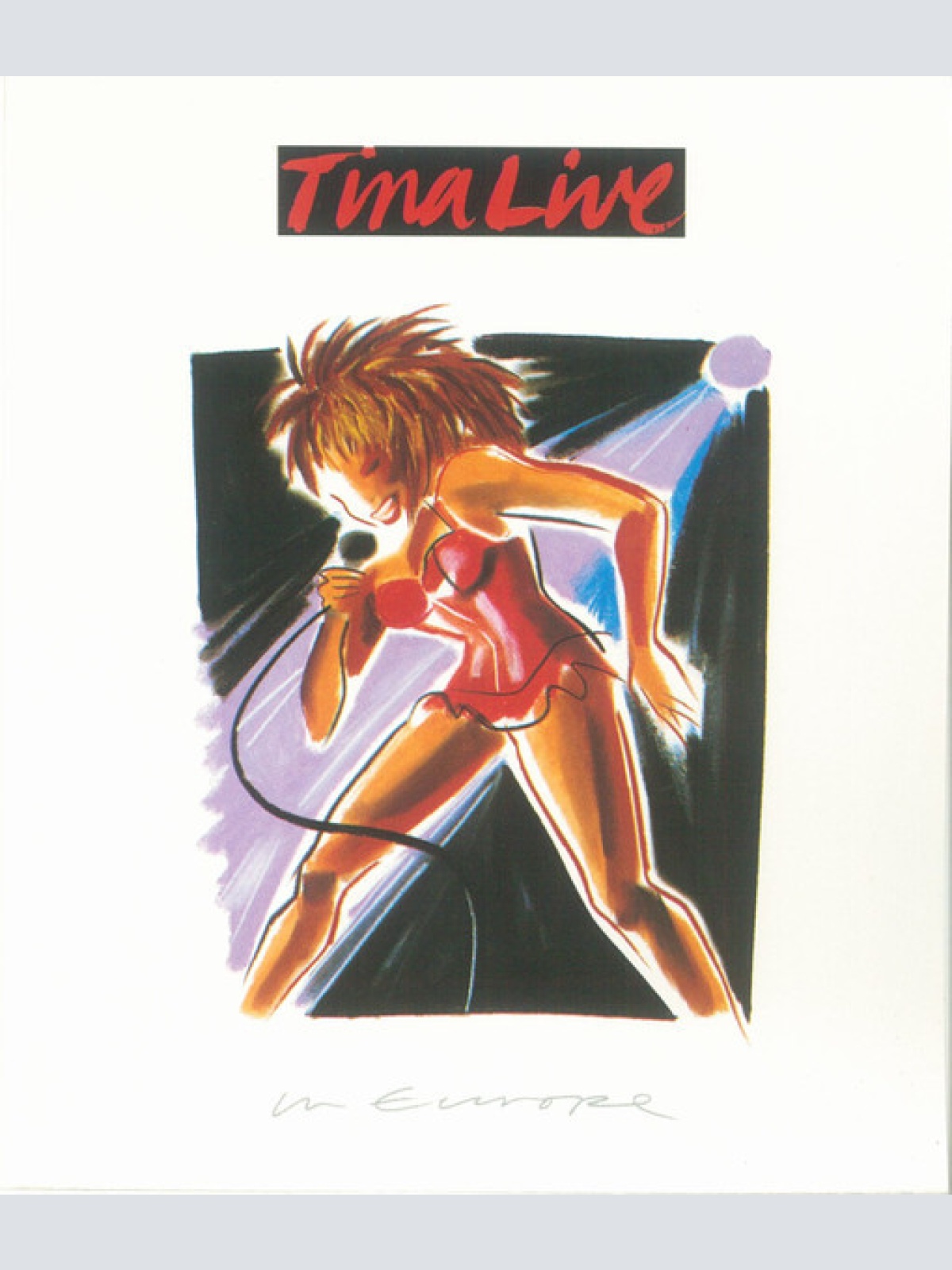 2xCD, Album, RP Tina Turner - Tina Live In Europe