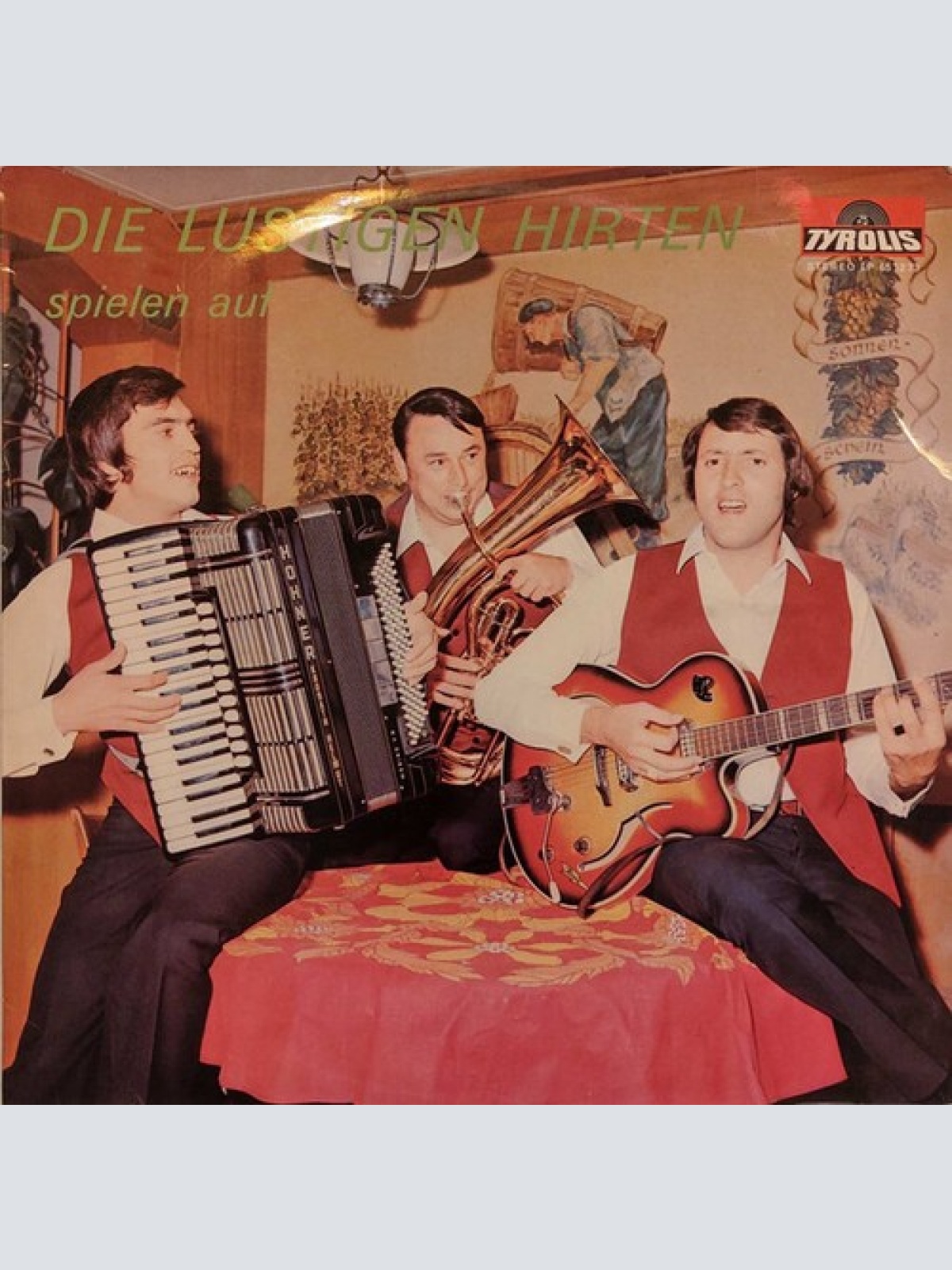 LP, Album Die Lustigen Hirten - Spielen Auf