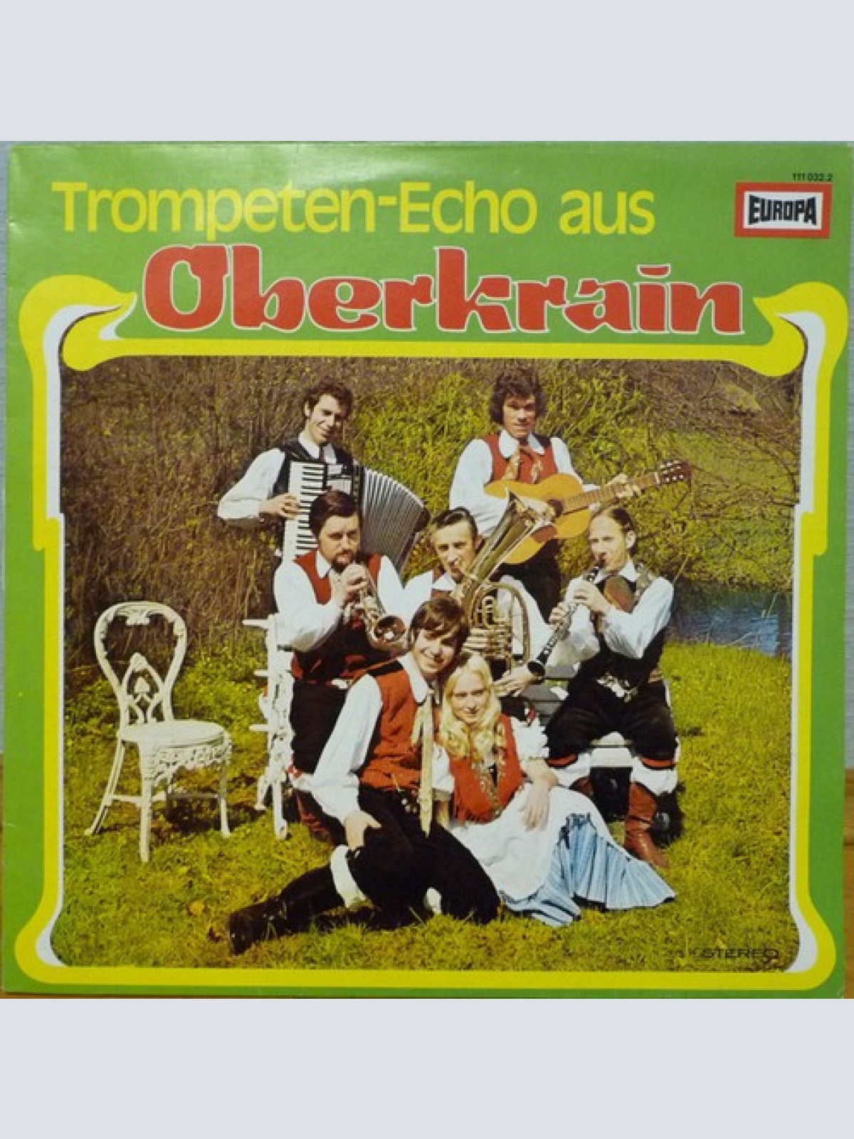 LP, Album Die Lustigen Oberkrainer - Trompeten-Echo Aus Oberkrain