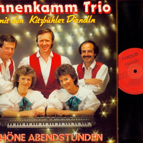 LP-- Hahnenkamm Trio Mit Den Kitzbühler Dirndln – Schöne Abendstunden-- NM