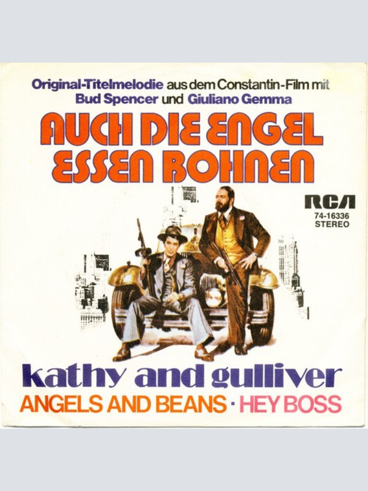 7", Single, Promo Kathy And Gulliver - Angels And Beans