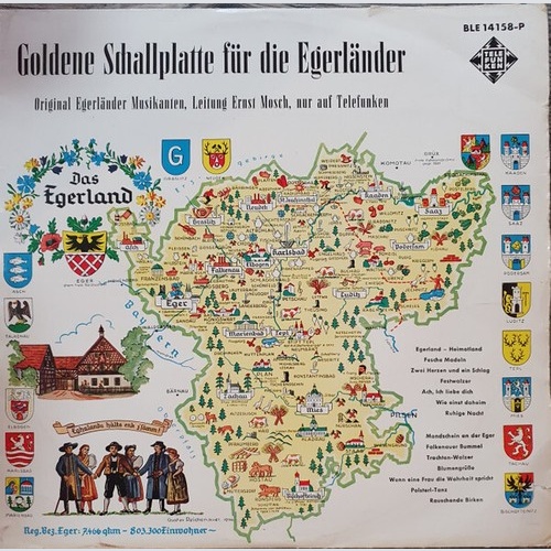 LP, Mono Original Egerländer Musikanten Leitung Ernst Mosch* - Goldene Schall...