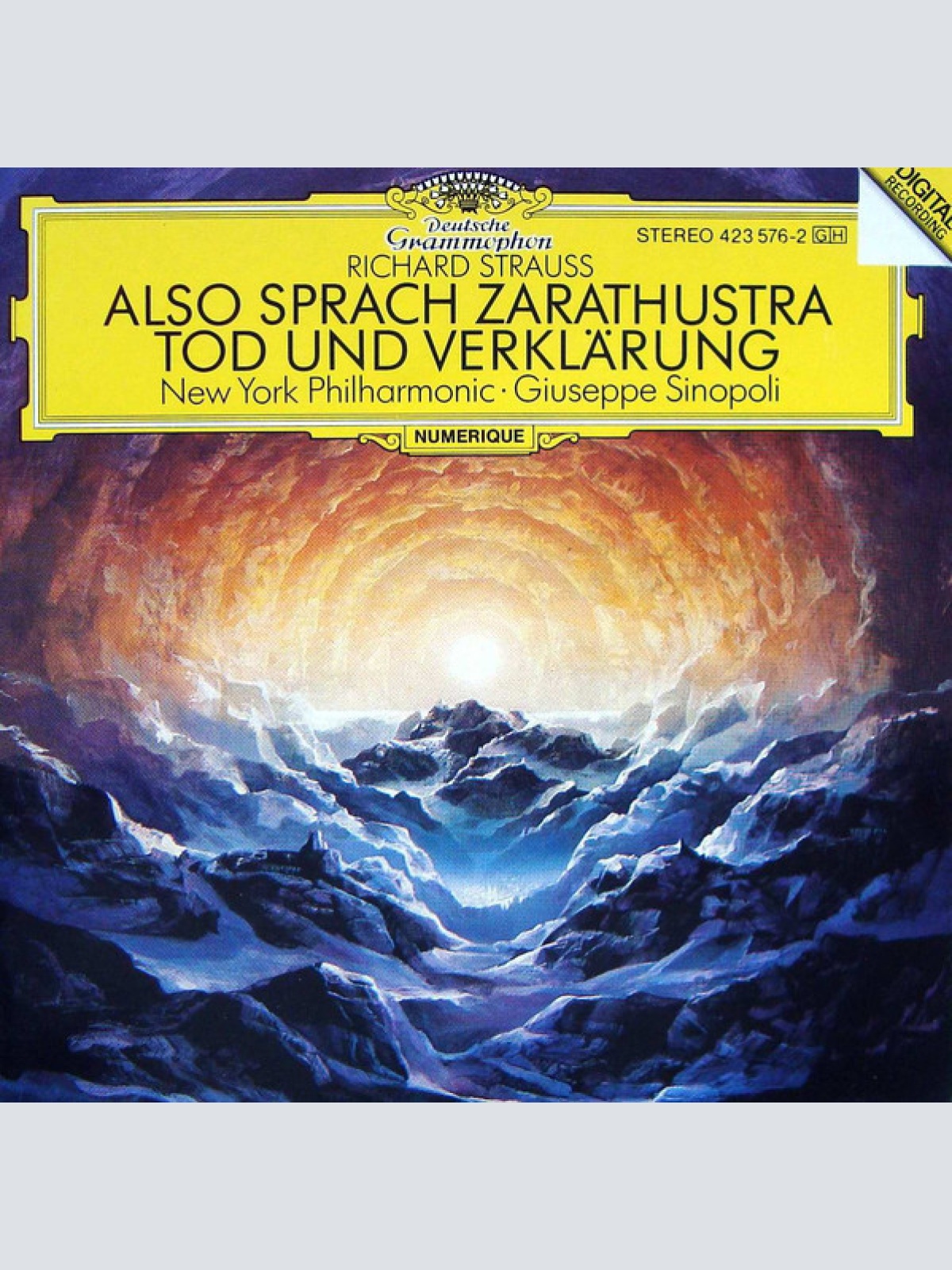 CD, Album Richard Strauss - New York Philharmonic · Giuseppe Sinopoli - Also ...