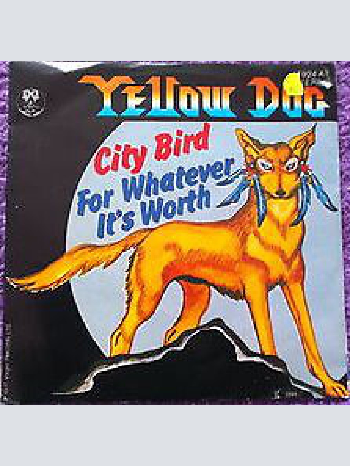7", Single Yellow Dog - City Bird