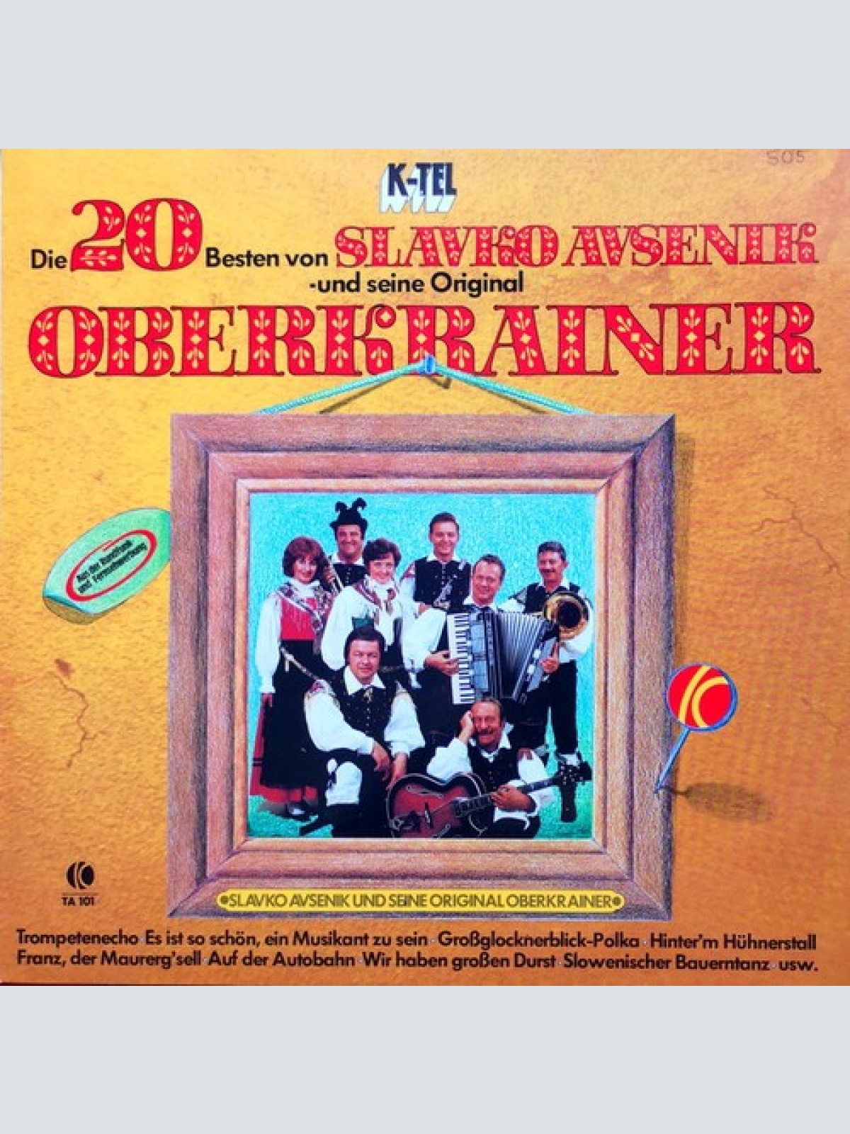 LP, Comp Slavko Avsenik Und Seine Original Oberkrainer - Die 20 Besten