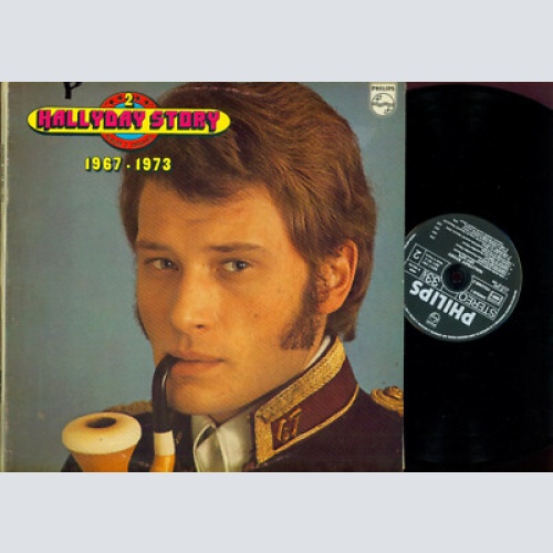 LP--Johnny Hallyday – Hallyday Story 2 / 1967- 1973