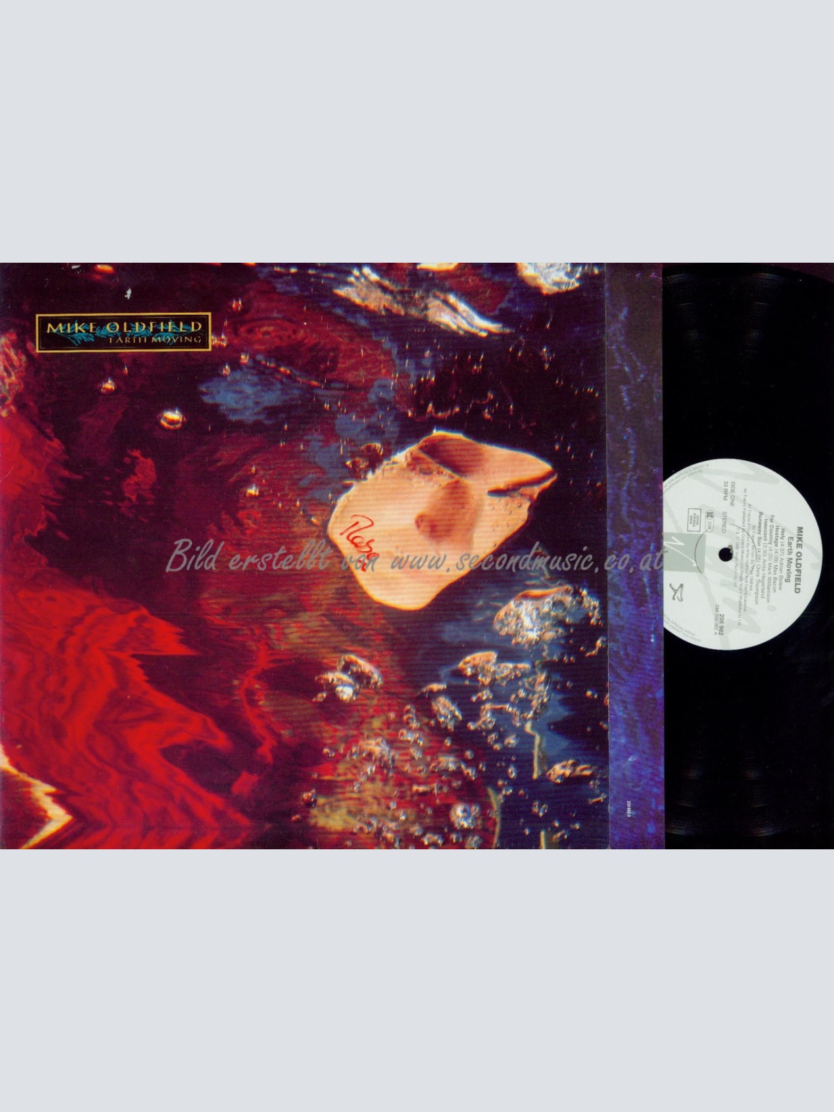 LP- MIKE OLDFIELD EARTH MOVING // OIS