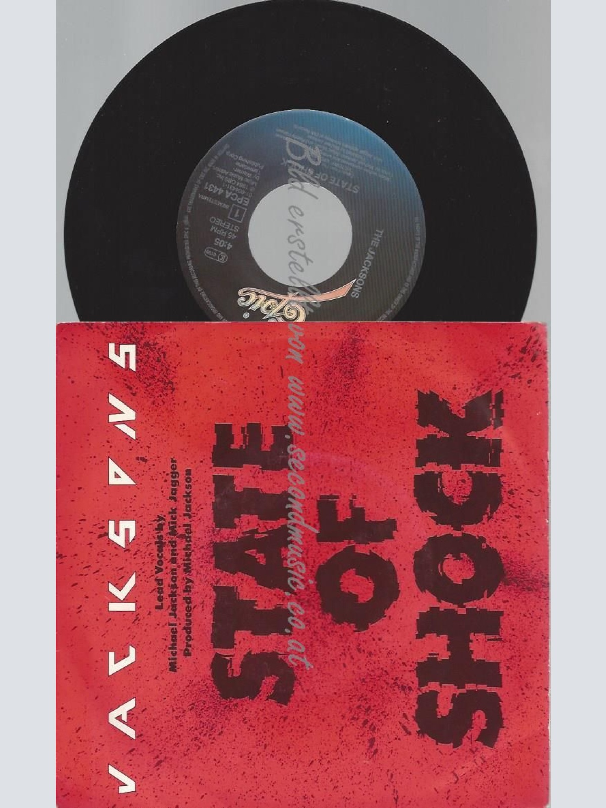 7"  Jacksons  State Of Shock