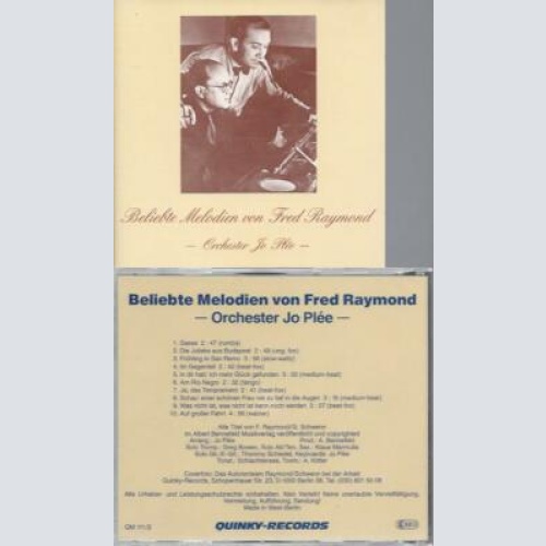 CD --Fred Raymond Beliebte Melodien
