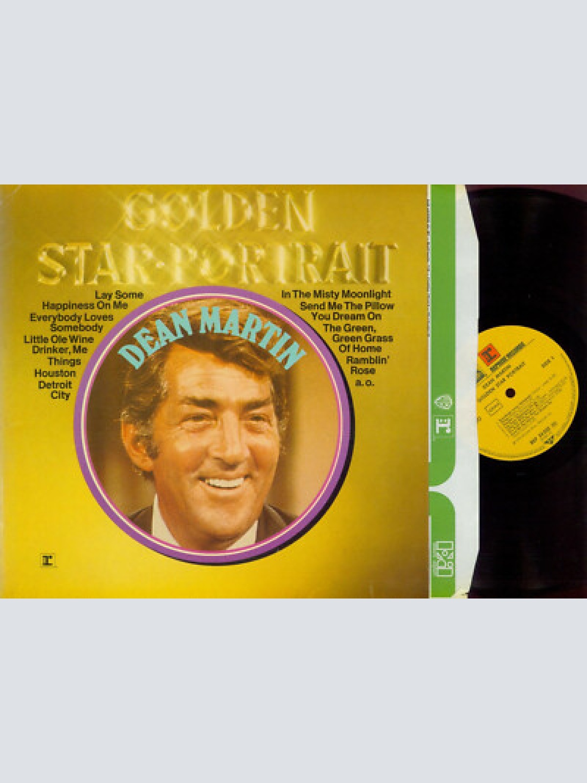LP--Dean Martin – Golden Star Portrait