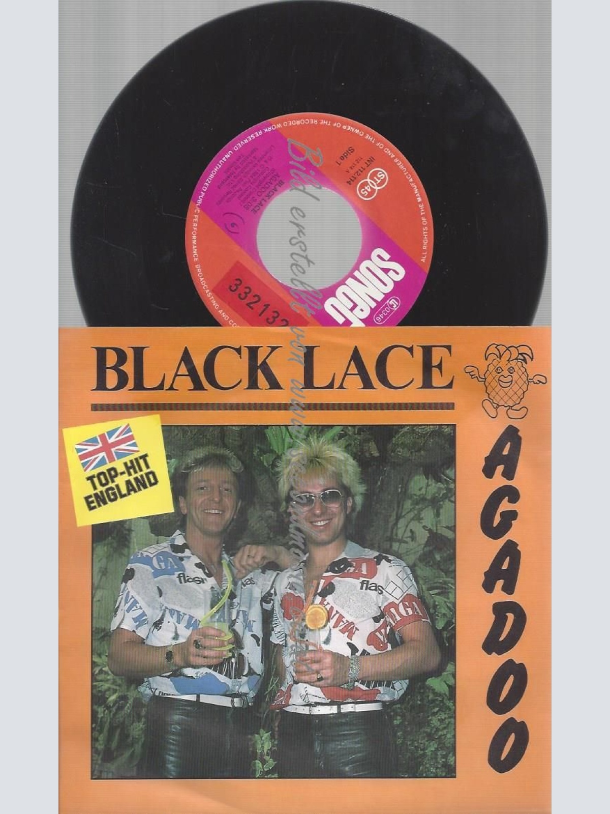 7" Black Lace  Agadoo //SONET