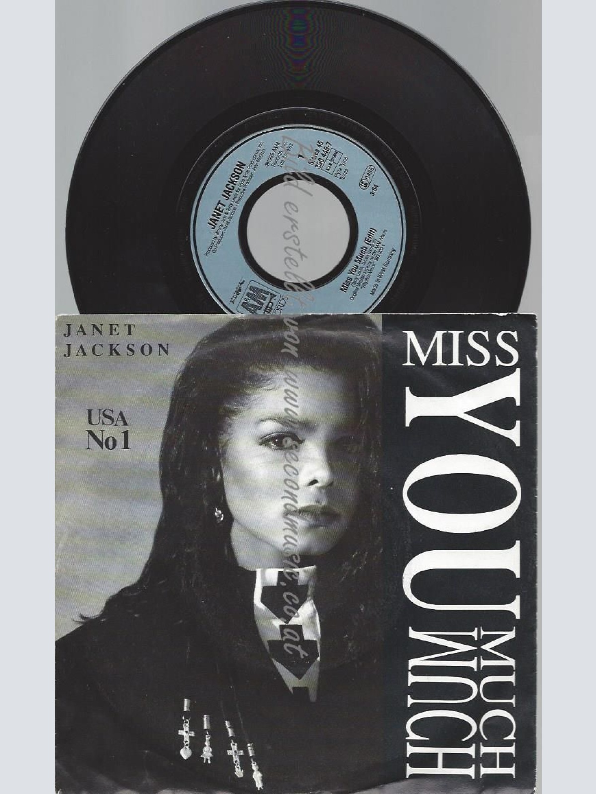 7"   Janet Jackson – Miss You Much