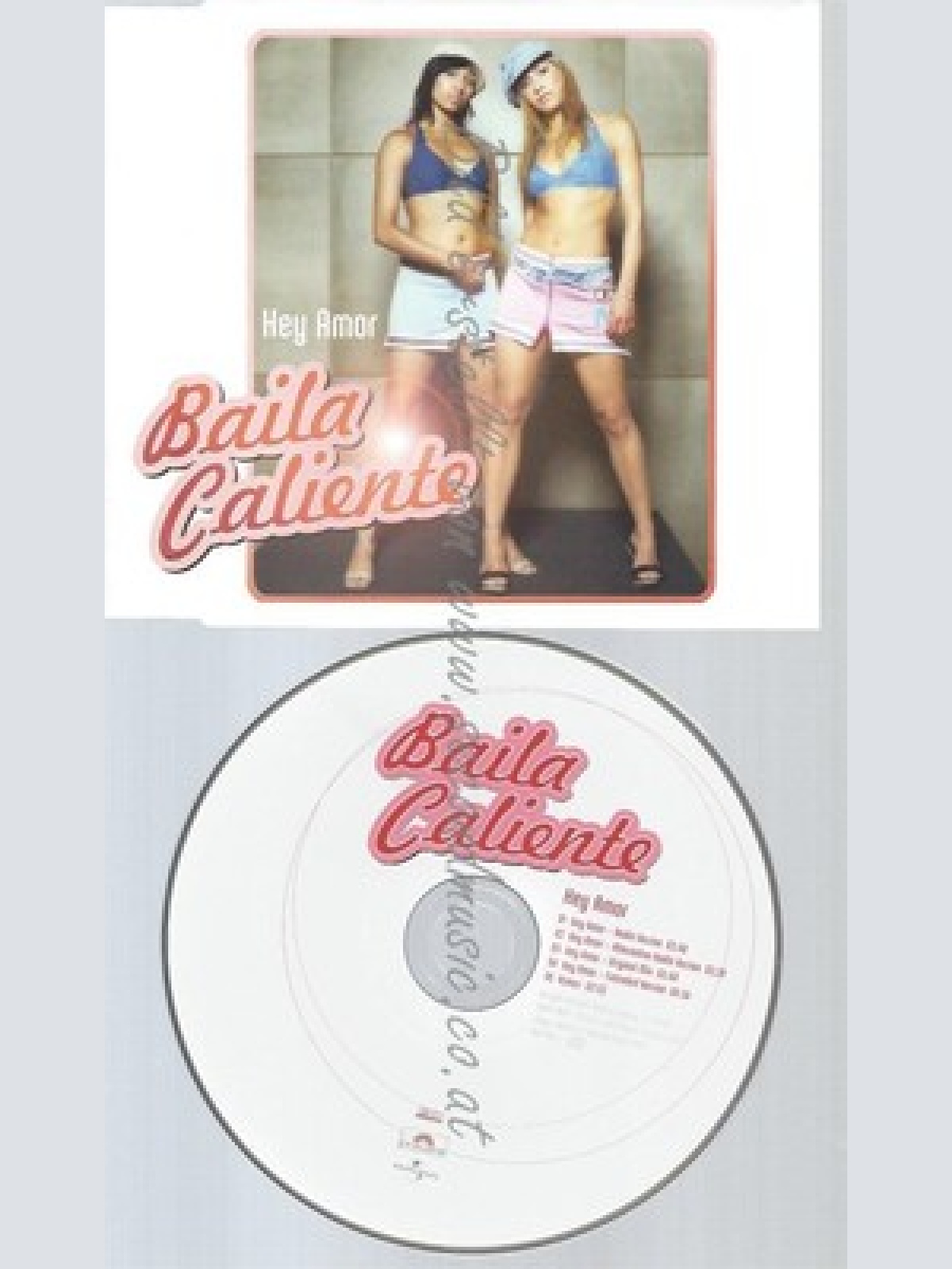 CD--BAILA CALIENTE -- --- HEY AMOR