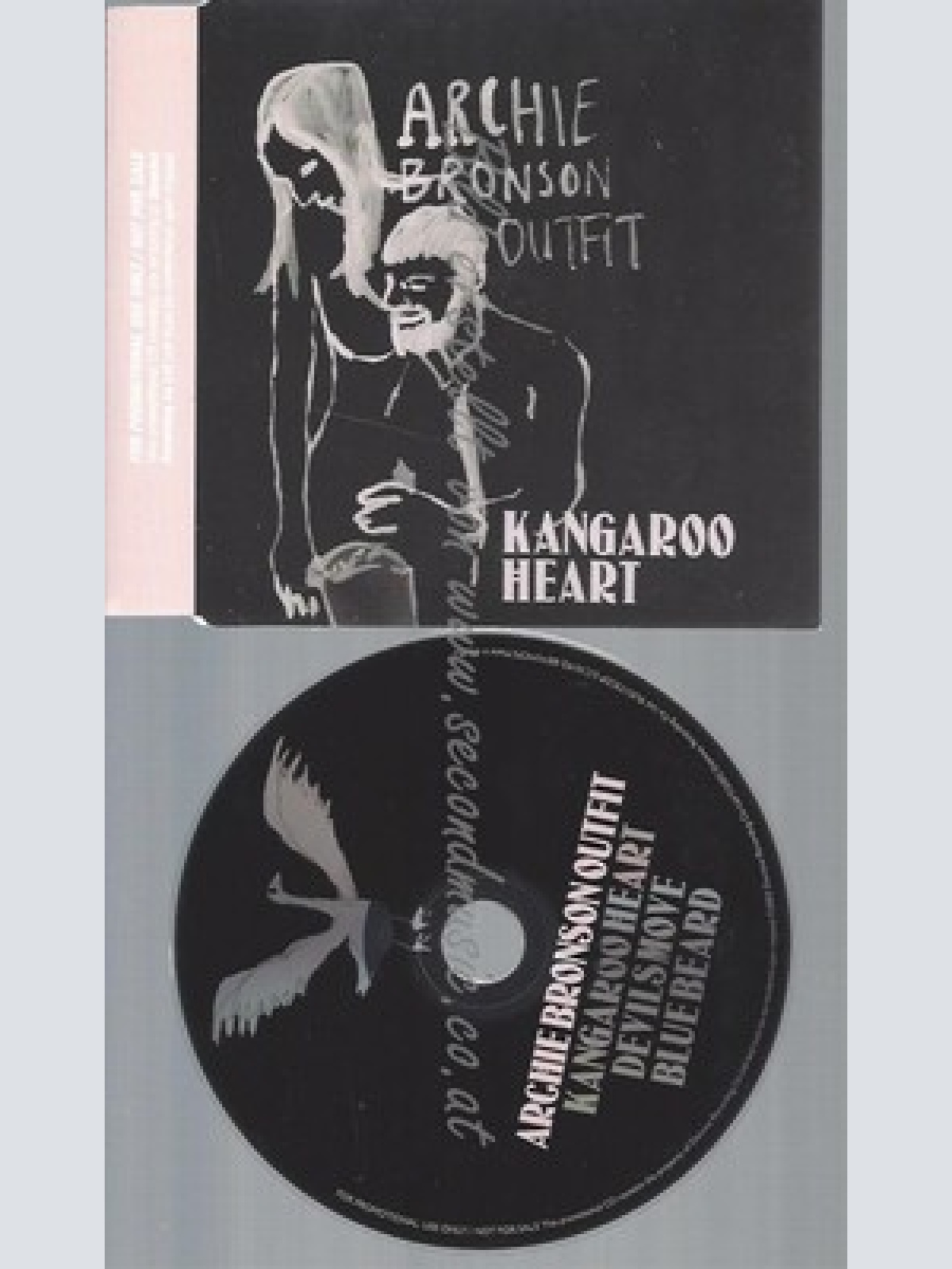CD--ARCHIE BRONSON OUTFIT--KANGAROO HEART--PROMO