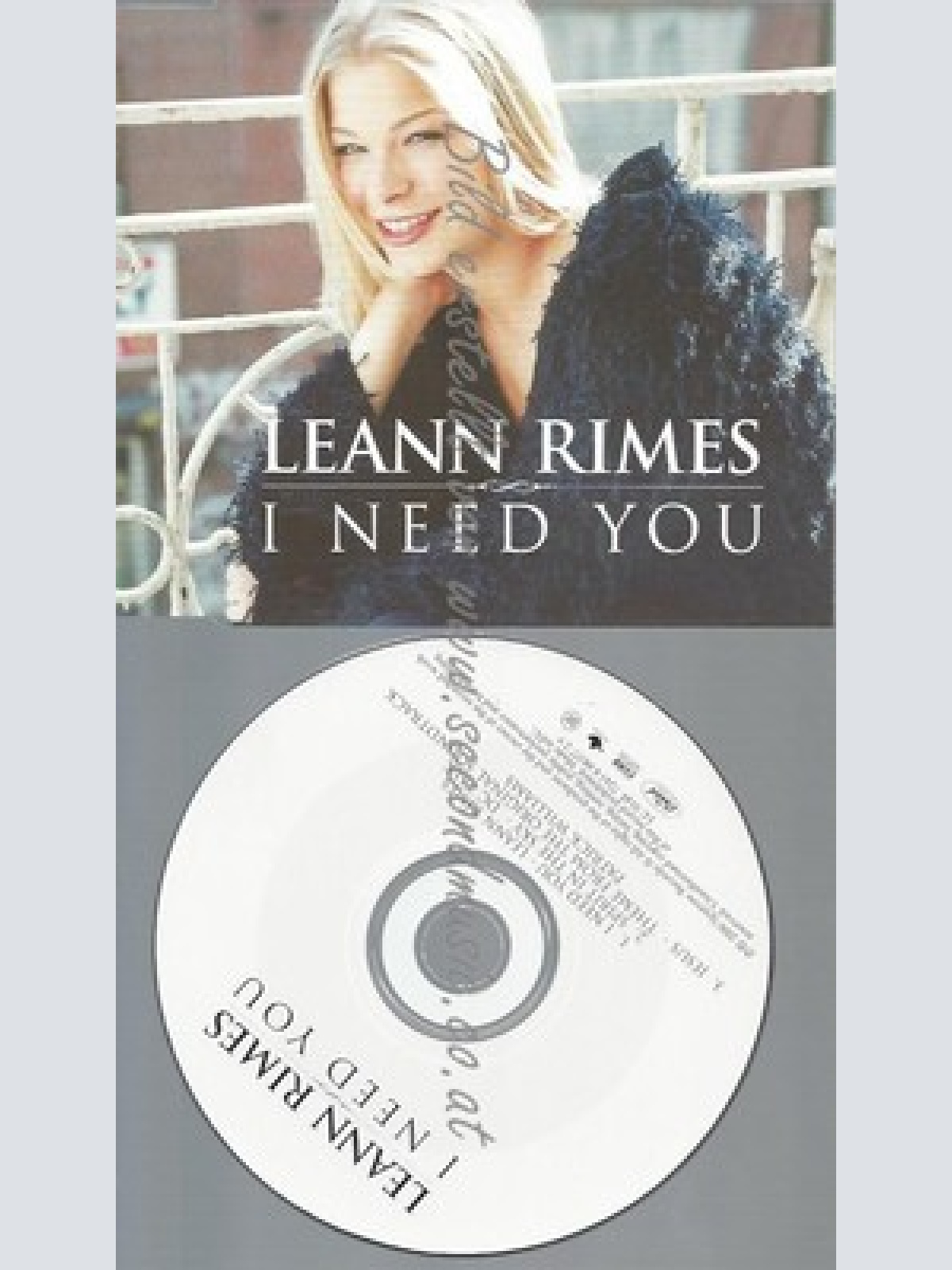 CD--LEANN RIMES -- --- I NEED YOU