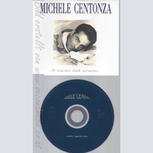 MAXI CD--MICHELE CENTONZA - SINGLE -- IL CUORE DEL MONDO -3 TRACKS, -