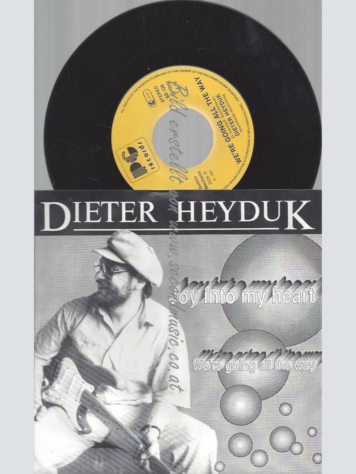7"   Dieter Heyduk  Joy Into My Heart