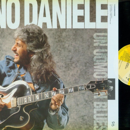 LP--Pino Daniele – Un Uomo In Blues //OIS 1991