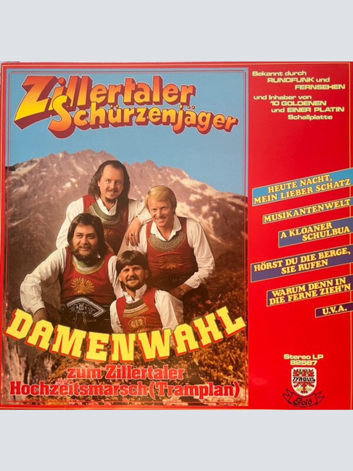 LP, Comp, Club Zillertaler Schürzenjäger - Damenwahl zum Zillertaler Hochzeit...