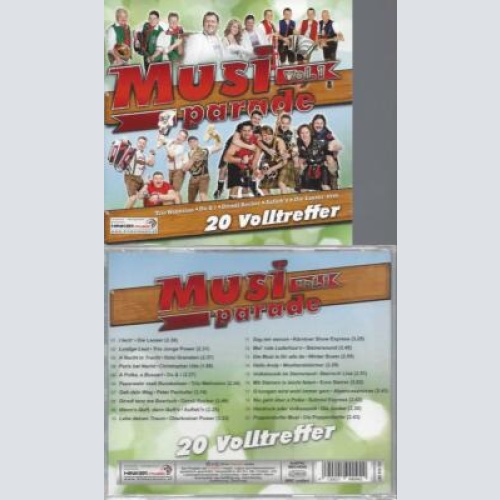 CD -Musi Parade 20 Volltreffer