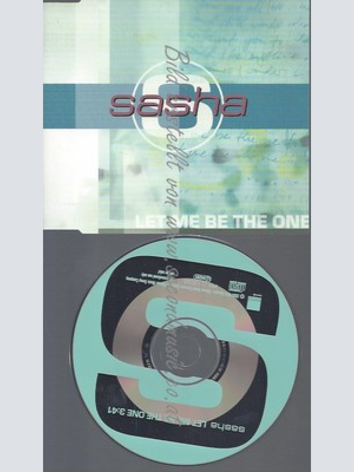 PROMO CD--SASHA--LET ME BE THE ONE --1TR
