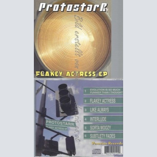 CD--PROTOSTARR -- --- FLAKEY ACTRESS EP